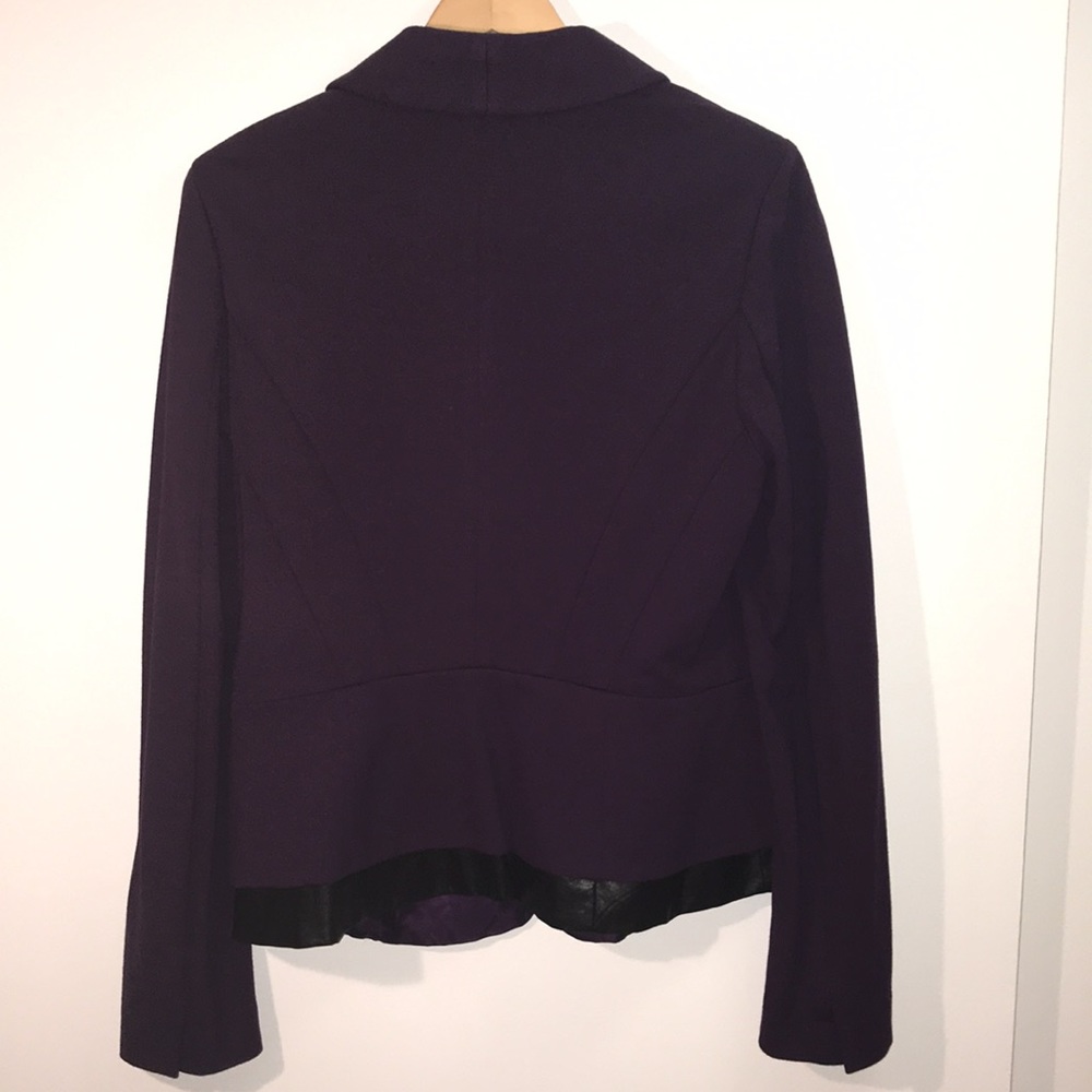 Deep purple stretch jacket - Picture 4 of 7